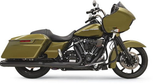 Bassani Manufacturing - Bassani Manufacturing Crossover Eliminator with 4in. DNT Slip-On Muffler - Black Straight Can - 1F87RB
