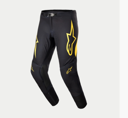 Alpinestars - Alpinestars Supertech Ward Pants - 3723224-15-32 - Black/Yellow - 32