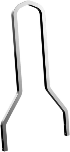 Drag Specialties - Drag Specialties Square Sissy Bar - Tall - 15.5in. - 1501-0523