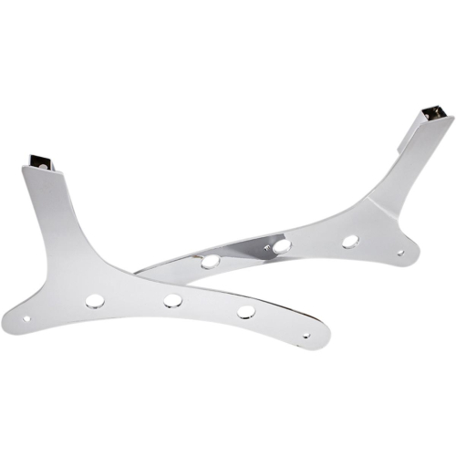 Cycle Visions - Cycle Visions Sissy Bar Side Plates - Chrome - CV3100