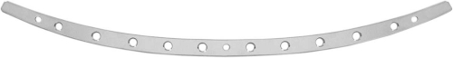 Memphis Shades - Memphis Shades Stainless Steel Holes Windshield Trim - Polished - MEM0976