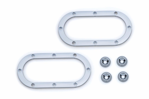 Kuryakyn - Kuryakyn Heavy Industry Accent Kit for Heavy Industry Mirrors - Chrome - 1778
