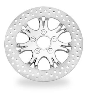 Performance Machine - Performance Machine Heathen Two Piece Brake Rotor - 13in. - Chrome - 0133-3015HEAS