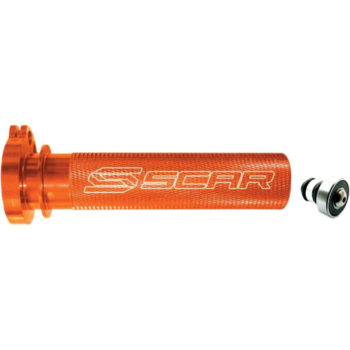 Scar Racing - Scar Racing Aluminum Throttle Tube with Bearing - Orange - TT502