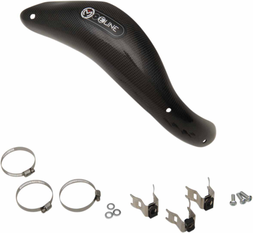 Moose Racing - Moose Racing Pipe Guard By E Line for 4-Stroke Exhaust - Stock - 1861-1241
