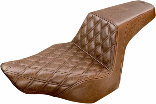 Saddlemen - Saddlemen Step-Up Front LS Seat - Brown Diamond - 813-27-172BR