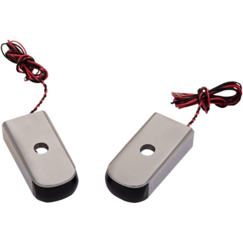 Alloy Art - Alloy Art Strut Mount LED Lights - Smoke Lens - Raw Finish - SSL-SB-2R