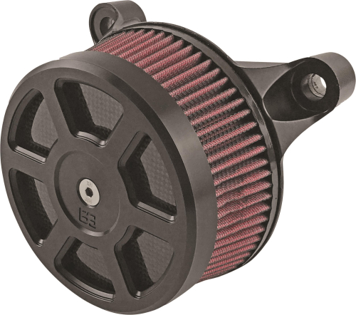 Brass Balls Cycles - Brass Balls Cycles Air Cleaner - Defender - Black - BB03-168