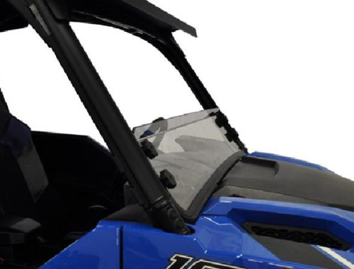 Spike Powersports - Spike Powersports Half Windscreen - Clear - 77-1650