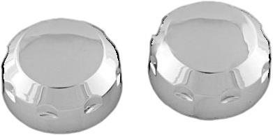 SoCalMotoGear - SoCalMotoGear Radio Knobs - Pair - Chrome - SCA013