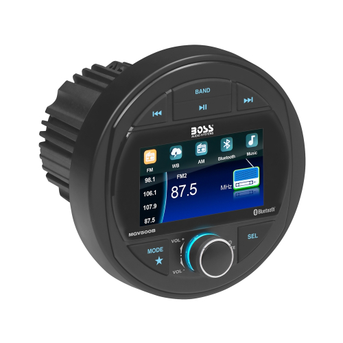 Boss Audio - Boss Audio Media AM/FM Receiver - MGV500B