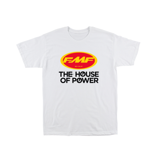 FMF Racing - FMF Racing Hop T-Shirt - SP22118916-WHT-M - White - Medium
