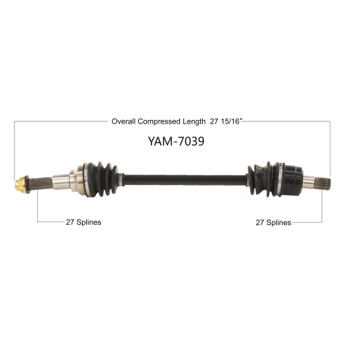 Open Trail - Open Trail OE 2.0 Front Axle - YAM-7039