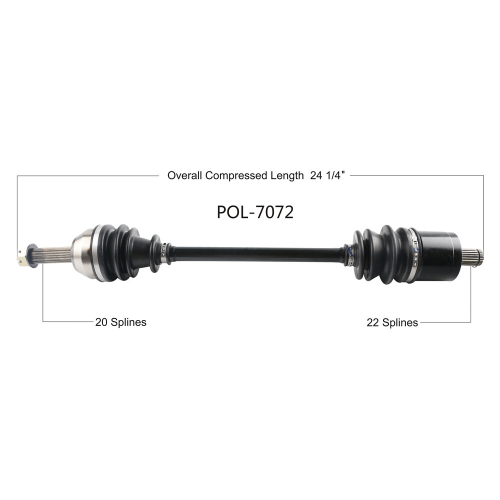Open Trail - Open Trail OE 2.0 Front Axle - POL-7072