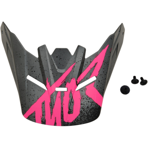 Thor - Thor Visor for Sector Youth Helmets - Hype, Charcoal/Pink - 0132-1220