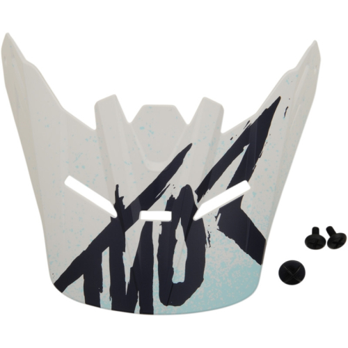 Thor - Thor Visor for Sector Youth Helmets - Hype, White/Blue - 0132-1221