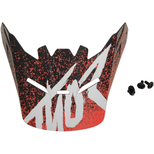 Thor - Thor Visor for Sector Youth Helmets - Hype, Black/Coral - 0132-1222