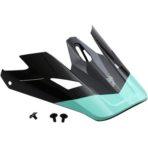 Thor - Thor Visor for Sector Helmets - Bomber, Black/Mint - 0132-1230