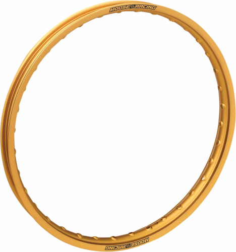 Moose Racing - Moose Racing Aluminum Rear Rim - 2.15x19 - Gold - 0210-0368