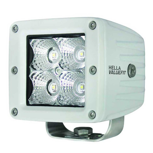 Hella Marine - Hella Marine Value Fit LED 4 Cube Flood Light - White