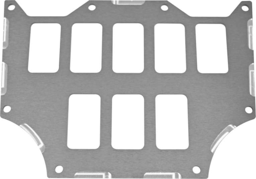 ModQuad - ModQuad 8 Slot Switch Plate - Gray - H-SPC-G