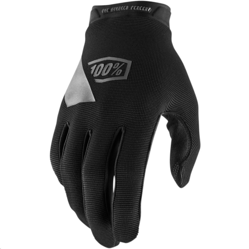 100% - 100% Ridecamp Youth Gloves - 10018-001-04 - Black - Small