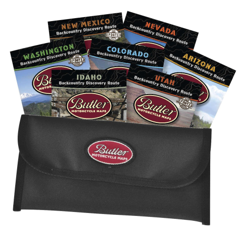 Butler Maps - Butler Maps Backcountry Discovery Routes Maps - BACKCOLL