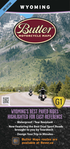 Butler Maps - Butler Maps G1 Series Map - Wyoming - MP-119