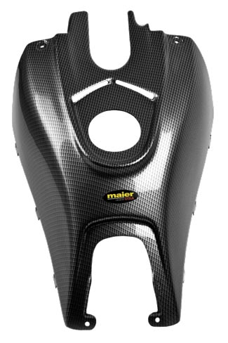 Maier Mfg - Maier Mfg Tank Cover - Black Carbon Fiber - 18992-30