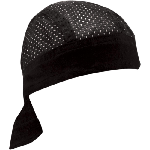 Zan Headgear - Zan Headgear Vented Sport Flydanna - ZVS114 - Sport Black - OSFM