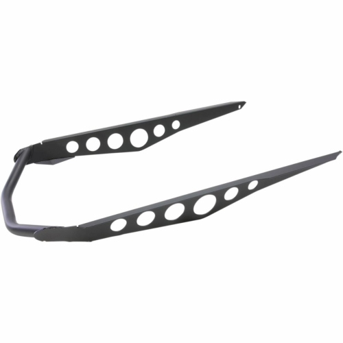 Skinz Protective Gear - Skinz Protective Gear Rear Custom Aluminum Bumper - Flat Black - ACRB400FBK