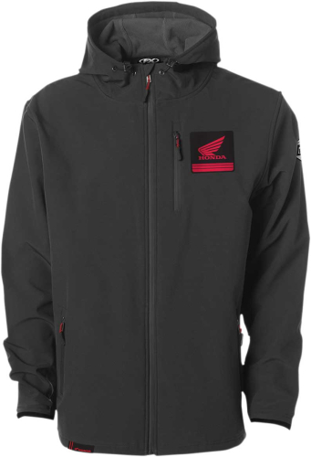 Factory Effex - Factory Effex Honda Tech Jacket - 22-85318 - Black - 2XL