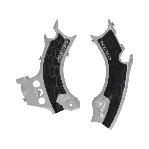 Acerbis - Acerbis X-Grip Frame Guard - Silver/Black - 2986181015