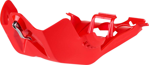 Polisport - Polisport Fortress Skid Plate with Link Guard - Red - 8475400002