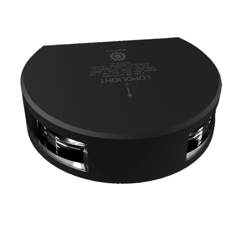 Lopolight - Lopolight Masthead Light 5nm Horizontal Mount w/0.7M Cable - Black Housing