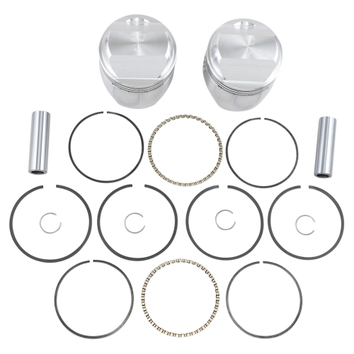 Wiseco - Wiseco K Piston Kit (1006cc., Domed) - .020in. Oversize to 3.208in., 10:1 Compression - K1602