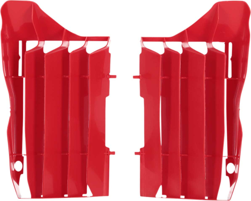 Acerbis - Acerbis Radiator Louvers - Red - 2856830227