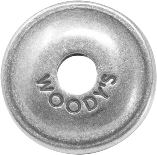 Woodys - Woodys Round Digger Aluminum Support Plates - 7mm - Natural (96pk.) - AWA-3700-B