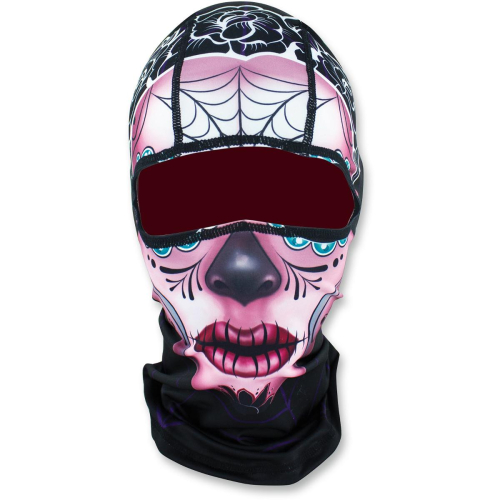 Zan Headgear - Zan Headgear Polyester Balaclava - WBP082 - Sugar Skull - OSFM