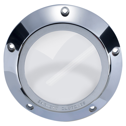 Barnett - Barnett Clear Derby Cover - Chrome - 343-30-43006