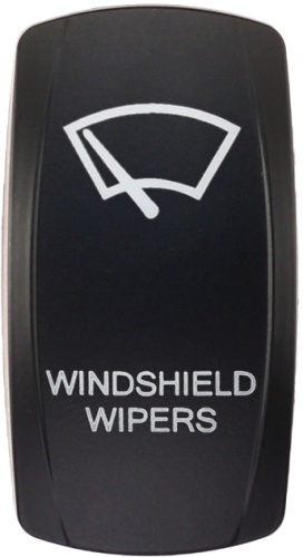 XTC Power Products - XTC Power Products Dash Rocket Switch Face Plate - Windshield Wiper - SW00-00149051