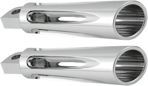 Arlen Ness - Arlen Ness Footpegs - Deep Cut - Chrome - 06-470