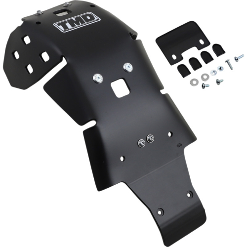 T.M. Designworks - T.M. Designworks Extreme Full Coverage Skid Plate with Linkage Protection - KHLG-455-BK