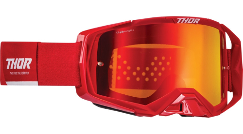 Thor - Thor Activate Goggles - 2601-2792 - Red/White / Irridium Lens - OSFM