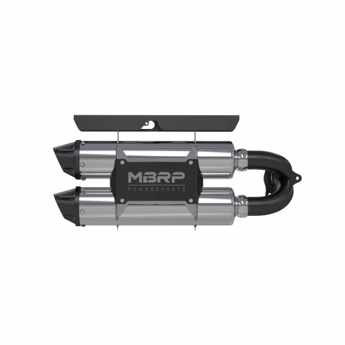 MBRP - MBRP Power Tech 4 Dual Exhaust System - Stainless Steel - AT-9518PT