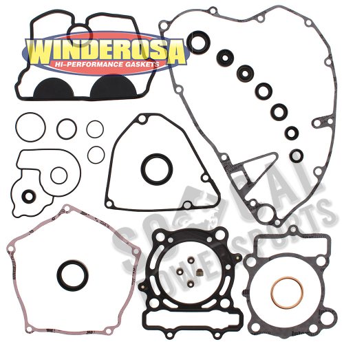Winderosa - Winderosa Complete Gasket Set with Oil Seals - 811468