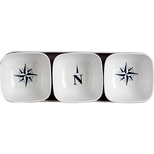 Marine Business - Marine Business Melamine Snack Set - NORTHWIND - Set of 4