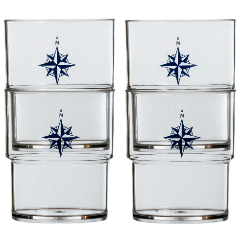 Marine Business - Marine Business Stackable Glass Set - NORTHWIND - Set of 12
