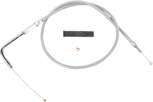 Drag Specialties - Drag Specialties Alternative Length Braided Throttle Cable - 36 3/4in. - 5332506B