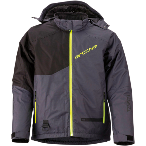 Arctiva - Arctiva Pivot 4 Insulated Jacket - 3120-2025 - Black/Hi-Viz - X-Large